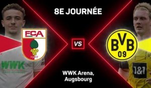 8e j. - Dortmund s'incline à Augsbourg et encaisse déjà sa troisième défaite en championnat