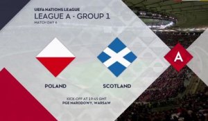 Le replay de Pologne - Ecosse - Football - Ligue des Nations