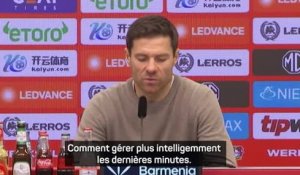 Leverkusen - Xabi Alonso : "Pas spectaculaires, mais efficaces"