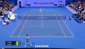 Doha - Alcaraz sorti par Lehecka