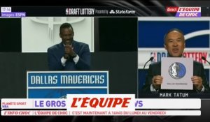 Dallas remporte le premier choix de la Draft NBA, San Antonio le deuxième - Basket - NBA