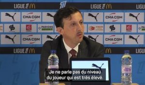 Marseille - Longoria : "On veut faire de Rabiot un symbole de la transformation de l'OM"