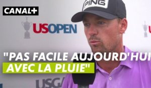 Victor Perez “Pas facile avec la pluie“ - US Open
