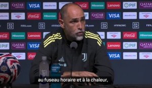 Juventus - Tudor : "L'équipe s'est déjà adaptée au fuseau horaire et à la chaleur"