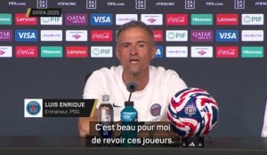 PSG - Luis Enrique : “Revoir Messi, Mascherano, Busquets et Alba, ce sera émotionnellement spécial”