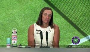 Wimbledon 2025 - Iga Swiatek : "Le calendrier est fou... on ne peut pas tout gagner"
