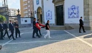 Les joueurs de Liverpool présents à Gondomar pour la cérémonie funèbre de Diogo Jota et son frère André Silva - Foot