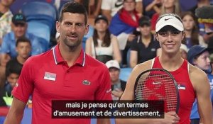 US Open - Djokovic sur le double mixte : "Ça va être fun !"