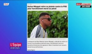 Kylian Mbappé retire sa plainte contre le PSG pour harcèlement moral au pénal - Foot