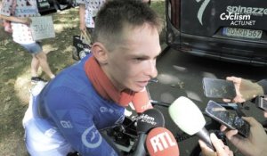 Tour de France 2025 - Romain Grégoire : "Pogacar, Vingegaard... ça allait trop vite, ils voltigent"