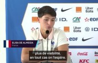 Bleues - De Almeida salue la diffusion sur France 2 :  "Une très bonne nouvelle pour le foot féminin"