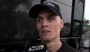 Tour de France 2025 - Tobias Lund Andresen : "Je n'ai pas l'impression d'avoir mérité mon podium avec la chute..."