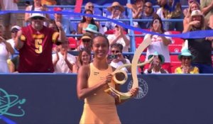 Washington - Fernandez écrase Kalinskaya et remporte le plus grand titre de sa carrière