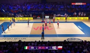 Le replay de Pologne - Italie (set 2) - Volley -  - Ligue des Nations