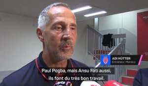 Monaco - Hütter : "Difficile de donner un pronostic pour Pogba mais il faut au moins 1 mois encore”