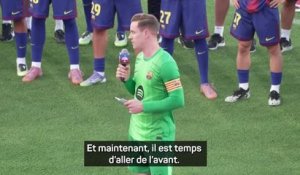 Barcelone - Ter Stegen : "Il est temps d’aller de l’avant"