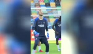 PSG -  Zabarnyi et Chevalier se préparent pour leurs débuts