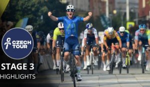 Cyclisme - Czech Tour 2025 - Étape 3 Résumé - Un nouveau sprint massif et un vainqueur surprise !