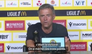 PSG - Luis Enrique : "Certains sont prêts, pour d'autres c'est plus difficile"