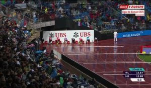 Tinch remporte le 110m haies en 12'98" - Athlé - Ligue de diamant - Lausanne