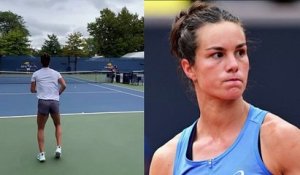 US Open 2025 - Caroline Garcia s'entraîne avec Loïs Boisson avant son dernier US Open