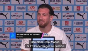 Marseille - En LDC, Højbjerg aimerait jouer Barcelone, le Real, le Bayern ou... le FC Copenhague !