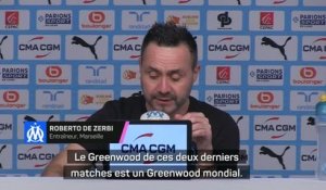 Marseille - De Zerbi voit un “Greenwood mondial” et “un peu plus humain”
