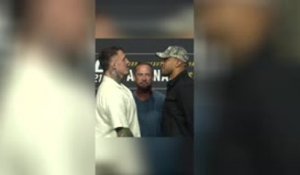 Le premier face-off entre Gane et Aspinall