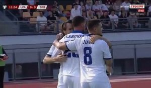 Vlahovic offre la victoire à la Serbie face à la Lituanie - Foot - Qualif. Coupe du monde