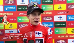 La Vuelta 2025 - Jonas Vingegaard : "C'est une meilleure 2e place que celle à l'Angliru, je prend 2" à Almeida donc..."
