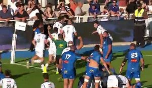 TOP 14 - Essai de Jack MADDOCKS (SP) - Castres Olympique - Section Paloise