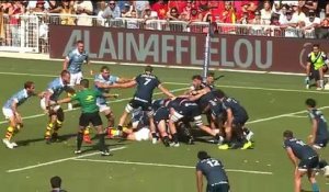 TOP 14 - Essai de Rodrigo BRUNI (AB) - USA Perpignan - Aviron Bayonnais