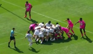 TOP 14 - Essai de Yvan REILHAC 2 (USM) - Stade Français Paris - US Montauban
