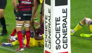 TOP 14 - Essai de Paul GRAOU (ST) - ASM Clermont - Stade Toulousain
