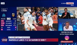 L'OM surclasse un Lorient vite réduit à dix - Foot - Ligue 1