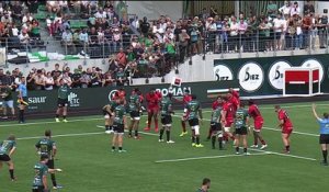 TOP 14 - Essai de John JACKSON (USM) - US Montauban - LOU Rugby