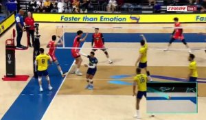 Le replay de Brésil - Chine (set 4) - Volley