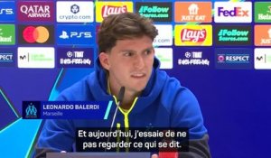 Marseille - Balerdi sur le concurrence : "Je vais être meilleur avec leur arrivée"