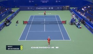 Chengdu - Mpetshi Perricard renverse Misolic et file en 8èmes