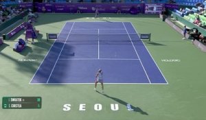 Séoul - Świątek sans pitié face à Cirstea