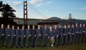 Laver Cup 2025 - Carlos Alcaraz, Roger Federer, Alexander Zverev, Rod Laver... la photo iconique de la Laver Cup 2025 !