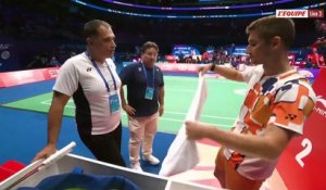 Le replay de C. Popov - Vitidsarn - Badminton