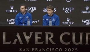 Laver Cup 2025 - Casper Ruud après sa victoire sur Reilly Opelka, le premier point à l'équipe Europe en Laver Cup