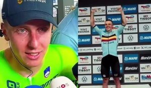 Cyclisme - Championnats du Monde UCI Kigali 2025 - Tadej Pogacar : "Remco Evenepoel m'a rattrapé... chapeau"