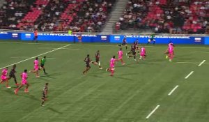 TOP 14 - Essai de Baptiste COUILLOUD (LOU) - LOU Rugby - Stade Français Paris