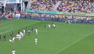 TOP 14 - Essai de Etienne FOURCADE (ASM) - ASM Clermont - Section Paloise