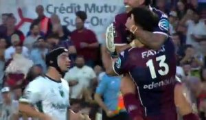 TOP 14 - Essai de Nicolas DEPOORTERE (UBB) - Union Bordeaux-Bègles - US Montauban