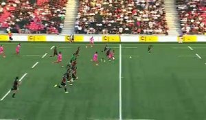 TOP 14 - Essai de Peniasi DAKUWAQA (SFP) - LOU Rugby - Stade Français Paris