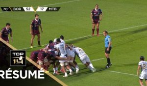 TOP 14 Saison 2025-2026 J03 - Résumé Union Bordeaux-Bègles - US Montauban