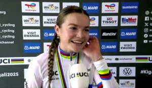 Cyclisme - Championnats du Monde UCI Kigali 2025 -  Megan Arens sacrée en Junior, les Françaises loin